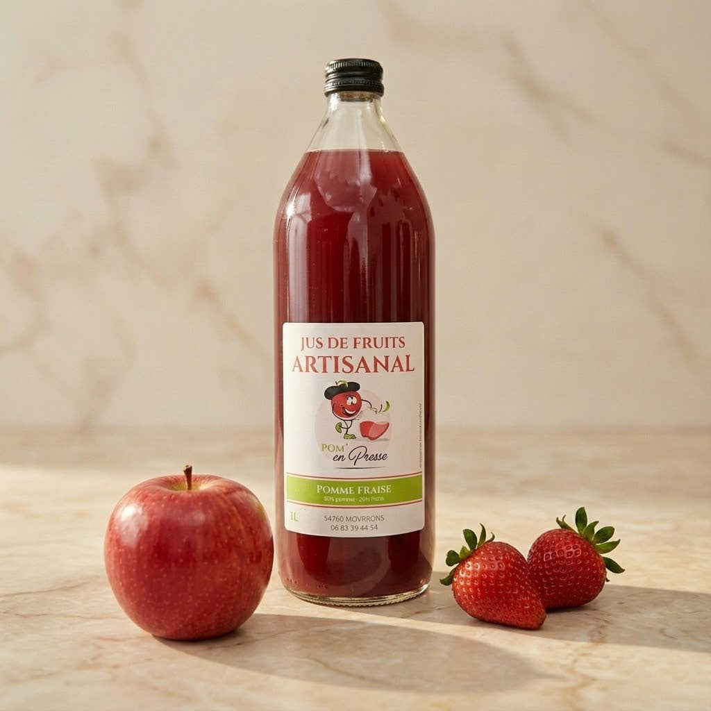 Jus Pomme • Fraise